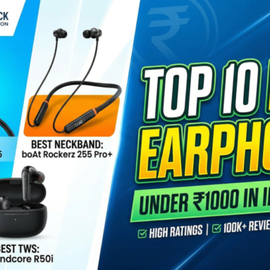 Top 10 Best Earphones Under ₹1000 in India (2026)